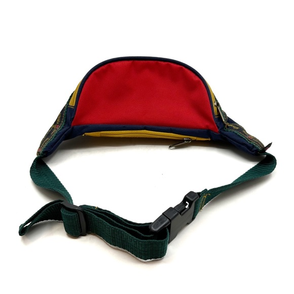 Vintage | Atlanta Olympics 1996 Colourblock Fanny Pack Belt Bag - Picture 3 of 6